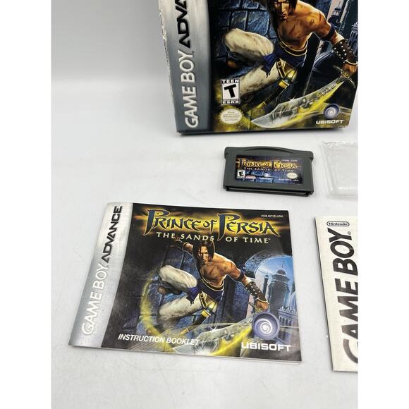 Prince of Persia: The Sands of Time (Gameboy Advance GBA) CIB Complete Tested - Picture 2 of 14